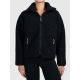 6. Women's loose sherpa fleece with stand-up collar 4F 4FWAW26TFLEF463-20S