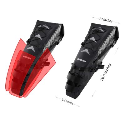 2. Rockbros AS-013 10L Seat Bag - Black