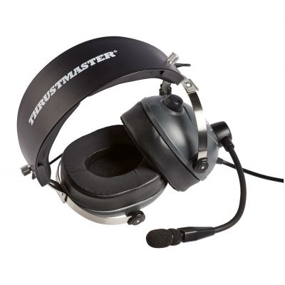 6. Thrustmaster T.Flight US Air Force Edition Wired Headband Gaming Headset Black