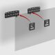 8. Maclean TV mount, compatible with Samsung QLED TVs, 43"-85", max. 60kg, MC-806 N