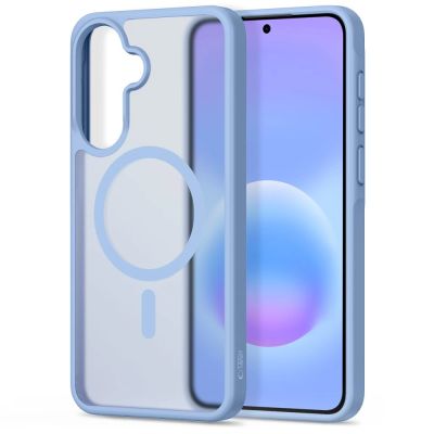 2. Tech-Protect Magmat MagSafe Case for Samsung Galaxy A57 5G - Matte Blue