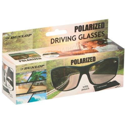 2. 130MM POLARIZED GLASSES WITH DUNLOP CASE