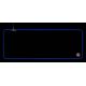 6. GEMBIRD GAMING MOUSE PAD, WITH LED LIGHT EFFECT, BLACK, SIZE - L