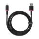 Baseus Dura 2.4A Cable 2m (Red-Black)