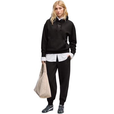 5. Women’s Puma ESS Script Comfort Hoodie black 694136 01