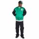 6. Mitchell & Ness NBA Boston Celtics Primetime Heavyweight Satin Jacket Vintage Logo Celtics M JK8453-BCEKYGN