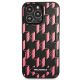 3. Karl Lagerfeld Monogram Plaque iPhone 13 Pro Max 6.7" Case - Pink