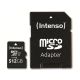 5. Intenso microSD 512GB UHS-I Perf CL10| Performance Class 10