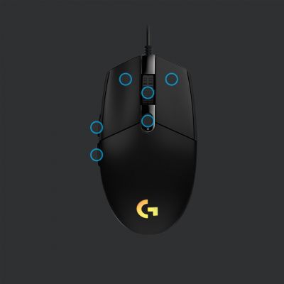 4. Logitech G203 Lightsync Mouse