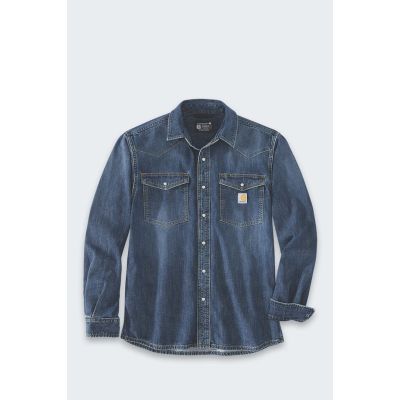 Carhartt Montana Denim Relaxed LS Wyatt Shirt