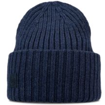 Buff Knitted Erviny Beanie 13668171710 Navy One Size