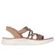 2. Skechers Women's GO WALK FLEX SANDAL EMMA 141473 TAN