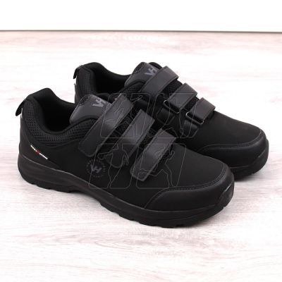 6. Vanhorn W WOL168 velcro trekking shoes, black