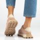 7. Leather platform sneakers, pink, Filippo DP7498