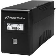 PowerWalker VI 850 LCD UPS line-interactive technology 0.85 kVA 480 W