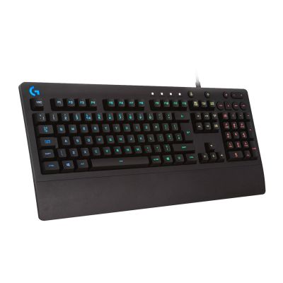 6. Logitech 920-008093 Keyboard (Mechanical; USB 2.0; (US); Black)