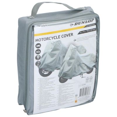 4. DUNLOP MOTORCYCLE COVER 2.46x1.04x1.27M