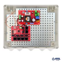 Set for 5 IP cameras, PoE switch 5P+1UP ATTE IP-5-11-L3