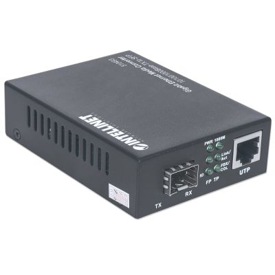 2. INTELLINET Gigabit Ethernet to SFP Slot Media Converter 510493