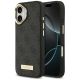 Guess 4G Logo Plate MagSafe case for iPhone 17 - black