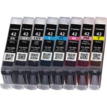 Canon 6384B010 Ink Cartridge 8 pcs Original Standard Yield Black, Cyan, Gray, Light Gray, Magenta, Photo Cyan, Photo Magenta, Yellow