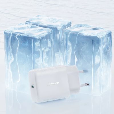 13. Joyroom JR-TCF24 USB-C PD 30W QC SFC network charger - white + 1m USB-C cable