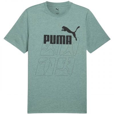 Puma Ess No.1 Logo Heathear Tee M 682551 30