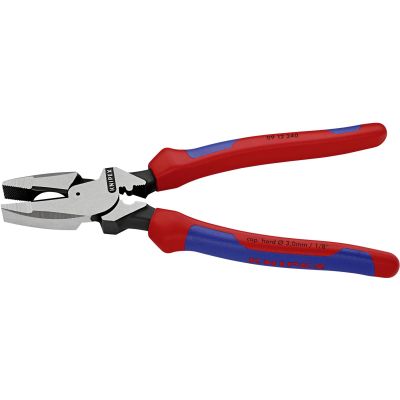 5. 240mm Lineman Combination Pliers with Increased Leverage