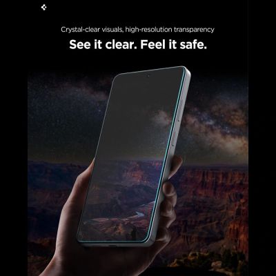 11. Spigen Glas.Tr Ez Fit Pro HD Privacy Glass 2-pack for Samsung Galaxy S26+