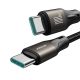 7. Joyroom Light-Speed ​​Series S-A25 USB-C / USB-C cable 100W 1.2m - black