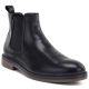Men's leather Chelsea boots, unlined, black, Big Star UU174280