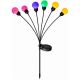 3. SOLAR LAMP DANCING IN THE WIND, COLORFUL BALLS, 6 LEDS, 75CM XXL