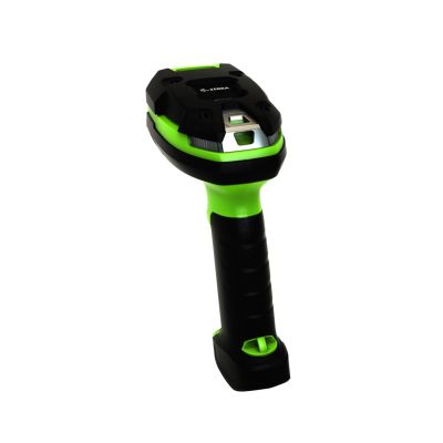 6. Zebra LI3678-ER Handheld 1D Barcode Scanner Black, Green