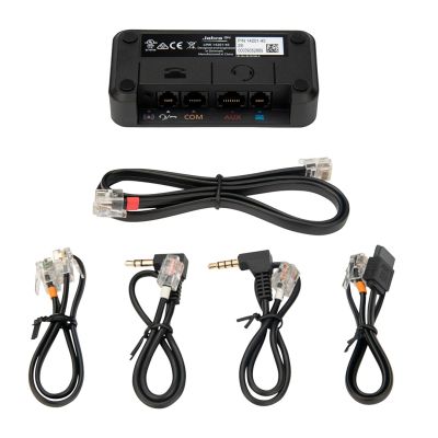 2. Jabra 14201-45 Headphone Accessories Control Adapter