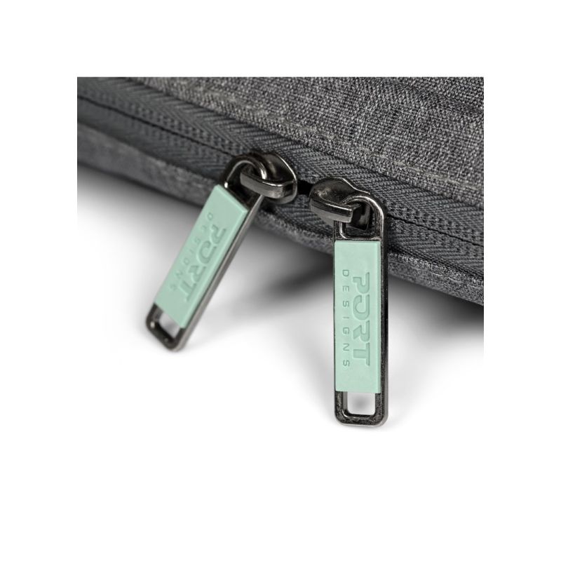 8. Port Designs Yosemite Eco TL 35.6 cm (14") Briefcase Gray
