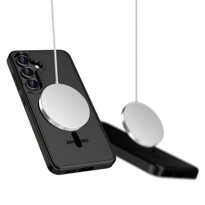 2. Tech-Protect MagMat MagSafe Case for Samsung Galaxy S25+ - Black