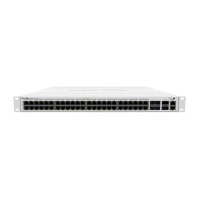 19. Switch Mikrotik CRS354-48P-4S+2Q+RM 53p PoE (PoE+: 48;) 700W Managed Fast/Gigabit/10G