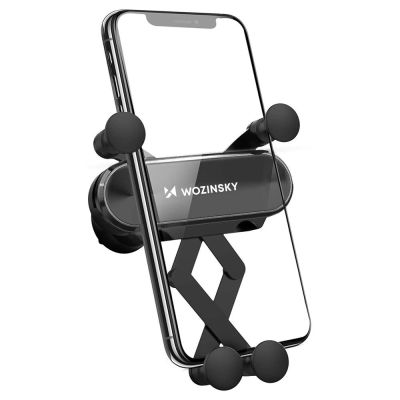 6. Wozinsky gravity car phone holder for air vent black (WCH-05)