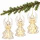 2. DECORATIVE ANGEL ACRYLIC 9CM LED 3 PCS