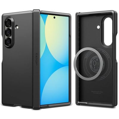 9. Spigen Tough Armor Pro Mag MagSafe Case for Samsung Galaxy Z Fold 7 - Black