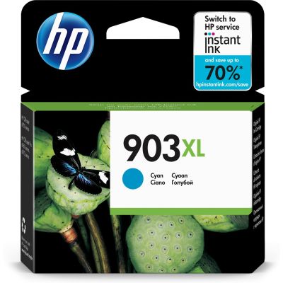 2. HP 903XL Cyan Ink Cartridge, HP903XL=T6M03AE, 825 pages