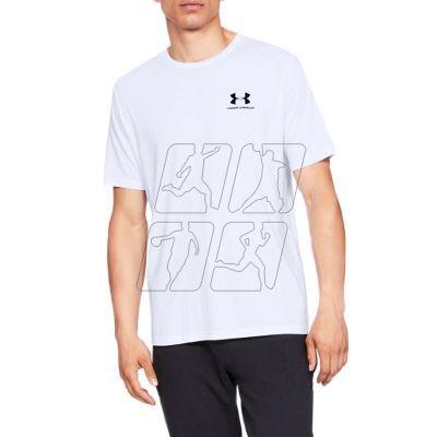 3. T-shirt Under Armor Left Chest Logo M 1326799-100