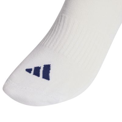 3. Adidas 3-Stripes Essentials Cushioned Crew 6 Pack Socks White KE5493
