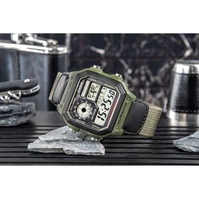6. Men's Watch CASIO AE-1200WHB-3BVDF + BOX
