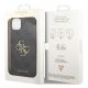 8. Guess 4G Big Metal Logo iPhone 15 Case - Gray
