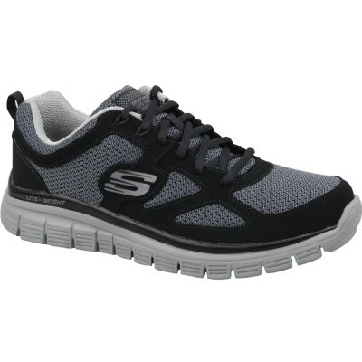 5. Skechers Burns Agoura M 52635-BKGY shoes