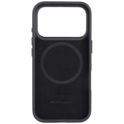 4. Audi Synthetic Leather Case MagSafe for iPhone 18 Pro / 17 Pro - Black