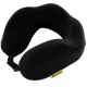 TRAVEL BLUE TRANQUILITY MEMORY FOAM TRAVEL PILLOW, BLACK