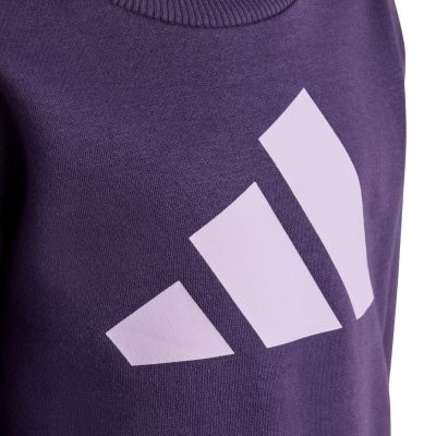 7. Kids' adidas Essentials Joggers purple tracksuit JW2439