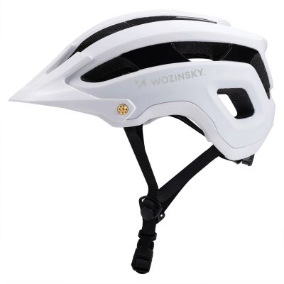 2. Wozinsky MTB bicycle helmet with removable visor, lightweight L - black and white